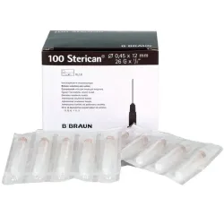 Sterican Insulinecanule 30 G x 1/2" | 12 mm | 0,30 mm | geel | 40 x 100 Stück